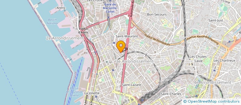 localisation de l'entreprise SARL 5 ST à MARSEILLE