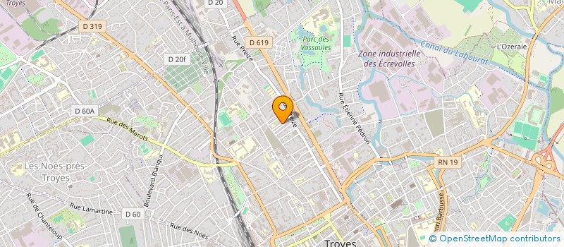 localisation de l'entreprise SARL 5C à TROYES