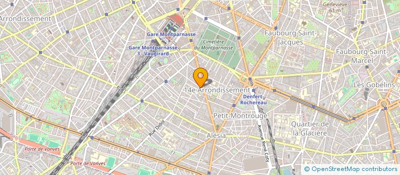 localisation de l'entreprise SARL 5EME ELEMENT  PARIS