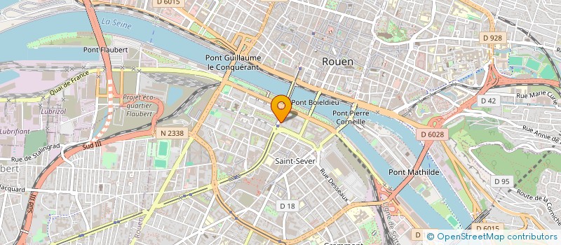 localisation de l'entreprise SARL 5TH AVENUE  ROUEN