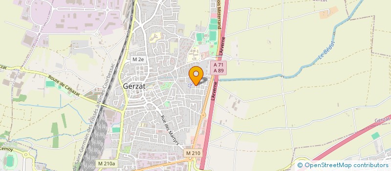 localisation de l'entreprise SARL 6.3 LUXURY CARS  GERZAT