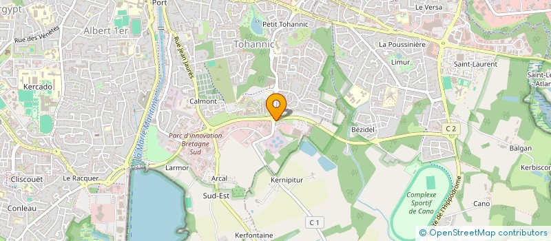 localisation de l'entreprise SARL 6 UNICO à VANNES