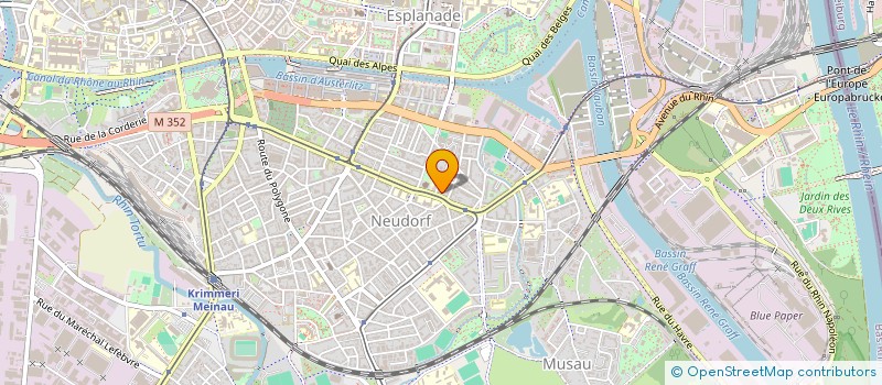 localisation de l'entreprise SARL 63 à STRASBOURG