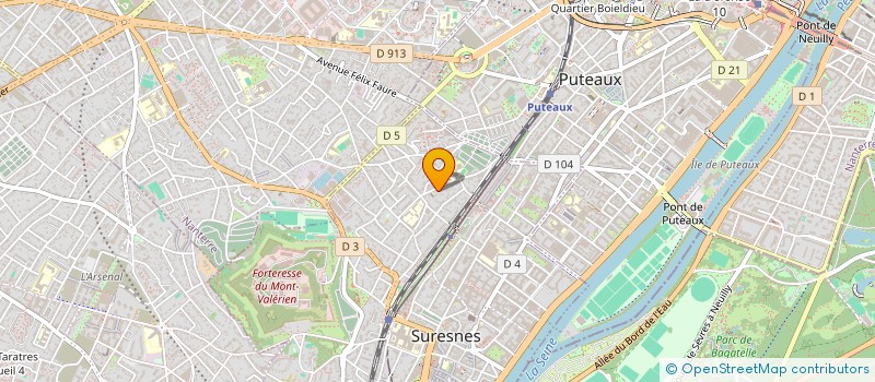 localisation de l'entreprise SARL 69 VOLTAIRE à SURESNES
