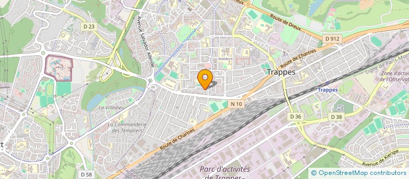 localisation de l'entreprise SARL 78 C NET  TRAPPES