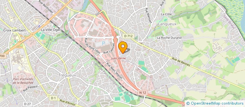 localisation de l'entreprise SARL  LANGUEUX