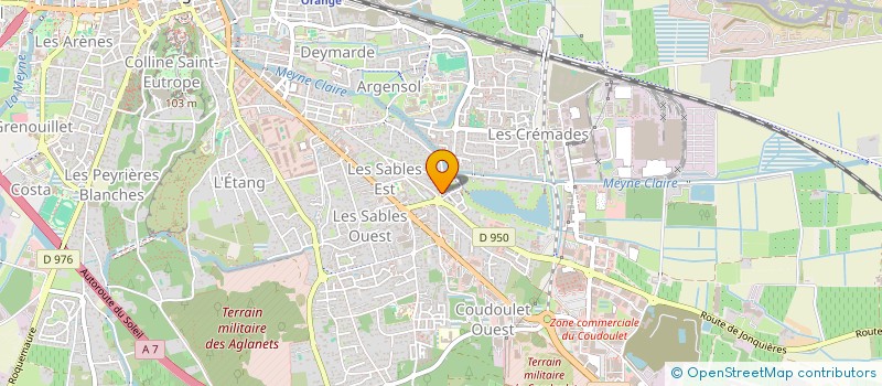 localisation de l'entreprise SARL A.2.M  ORANGE