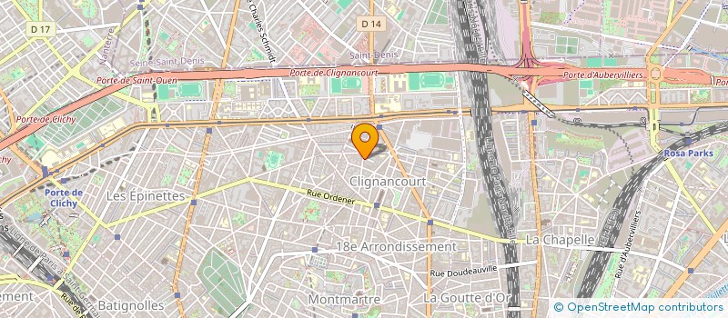 localisation de l'entreprise SARL A 3 CONSEILS  PARIS