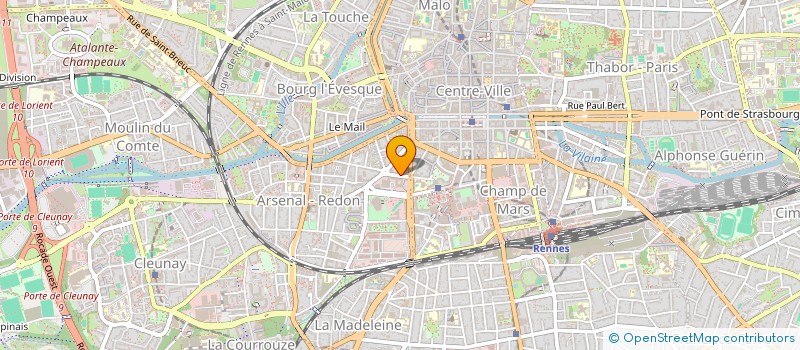 localisation de l'entreprise SARL A.B.B. à RENNES