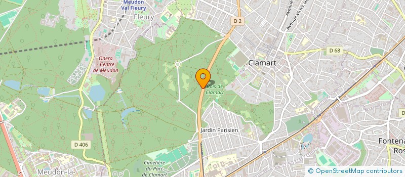 localisation de l'entreprise SARL A.B.C. à CLAMART