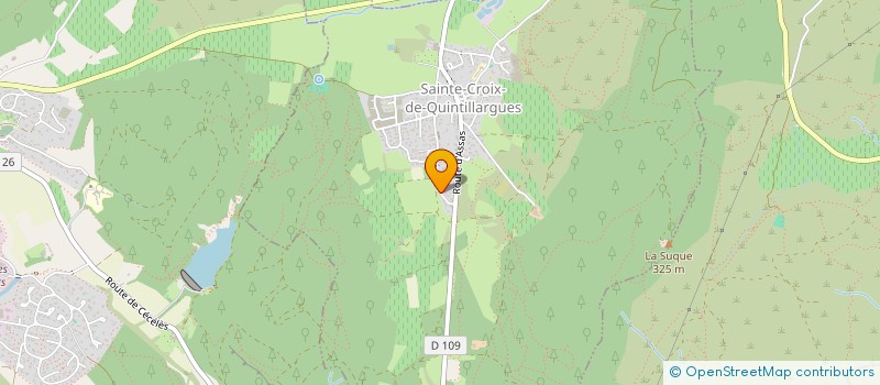 localisation de l'entreprise SARL A.B.L SERVICES  SAINTE-CROIX-DE-QUINTILLARGUES