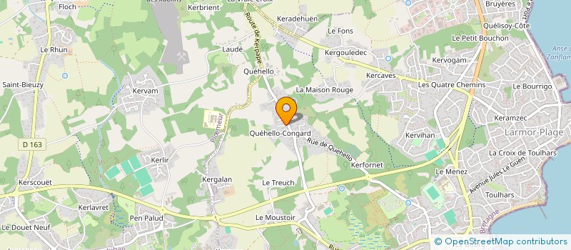 localisation de l'entreprise SARL A.B.M  LARMOR-PLAGE