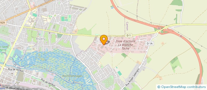 localisation de l'entreprise SARL A.B.S  CAMON