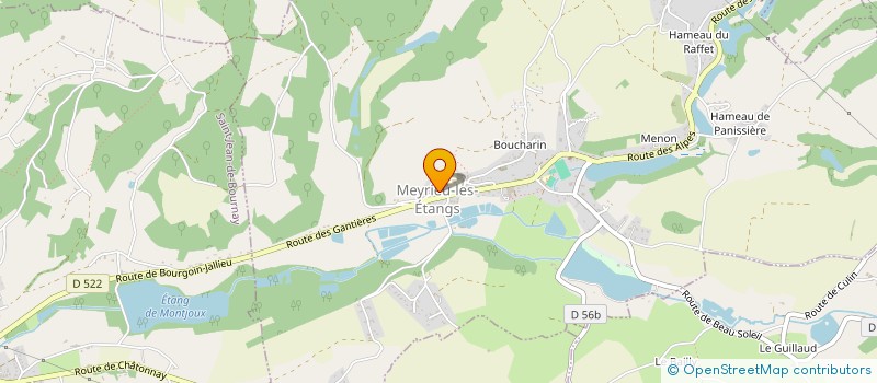 localisation de l'entreprise SARL A.C.D.I. SERVICES PLUS  MEYRIEU-LES-ETANGS