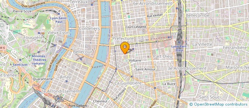 localisation de l'entreprise SARL A.C GESTION PRIVEE  LYON