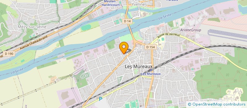 localisation de l'entreprise SARL A.C.J. à LES MUREAUX