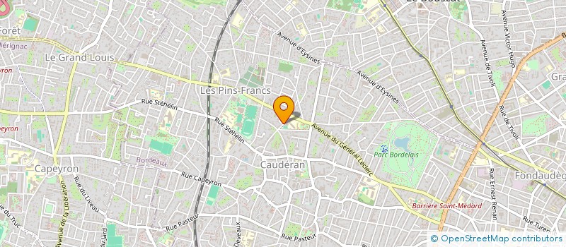 localisation de l'entreprise SARL A.C. MARINE PATRIN à BORDEAUX