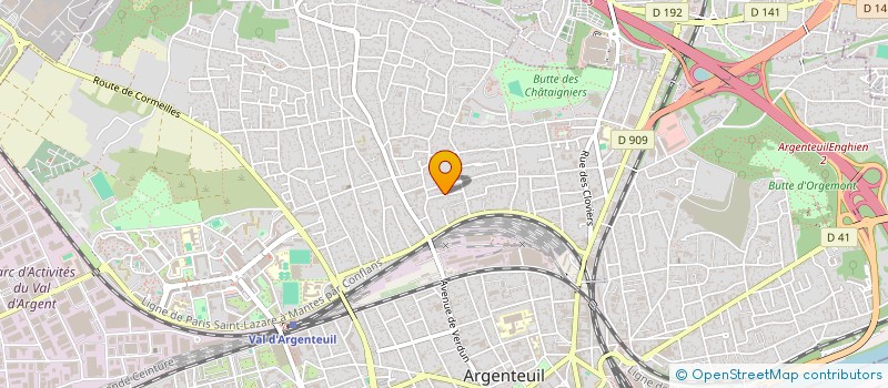 localisation de l'entreprise SARL A.C.P. ENTRETIEN à ARGENTEUIL