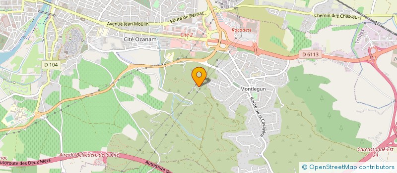 localisation de l'entreprise SARL A.C.S à CARCASSONNE