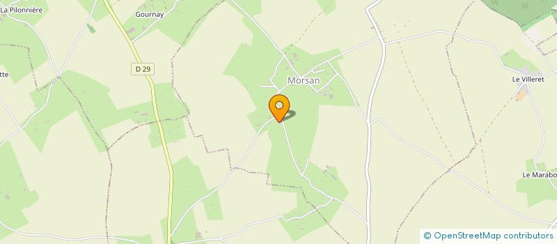 localisation de l'entreprise SARL A.C.V.  MORSAN