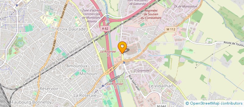 localisation de l'entreprise SARL A CAPITAL VARIABLE DANCE STUDIO  TOULOUSE