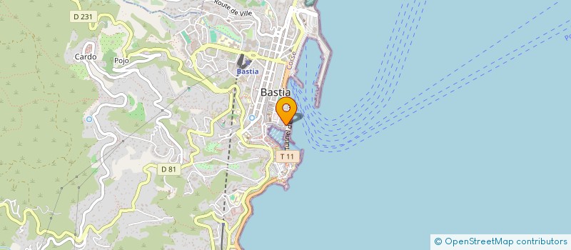 localisation de l'entreprise SARL A CASA à BASTIA