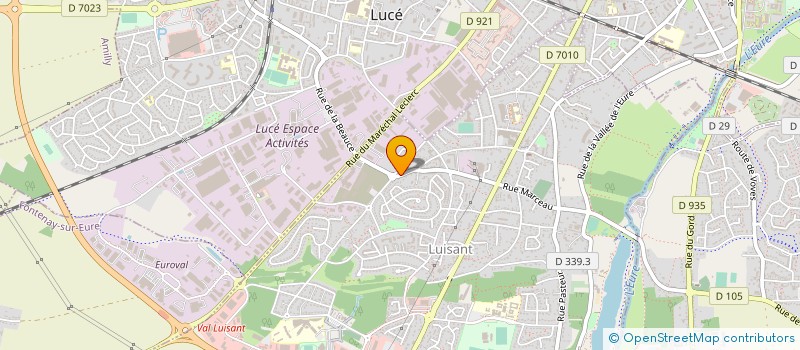 localisation de l'entreprise SARL A CPARQUET à LUISANT