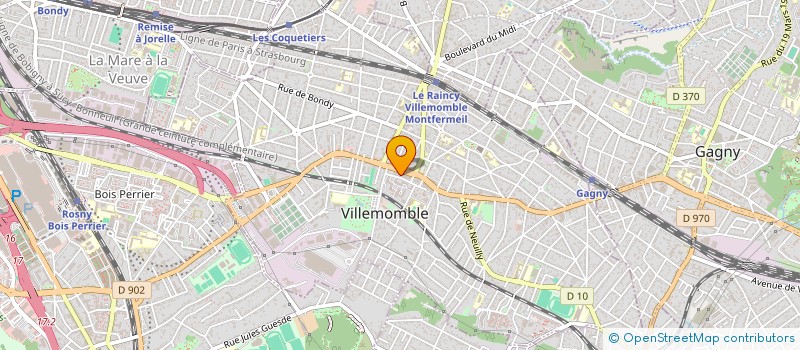 localisation de l'entreprise SARL A D C ART DECO COMMUNICATION  VILLEMOMBLE