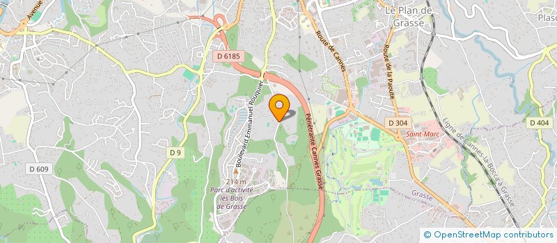 localisation de l'entreprise SARL A.D.E DRIVER  GRASSE