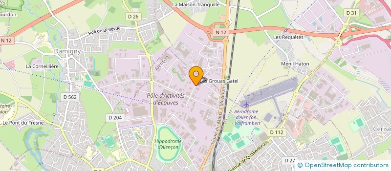 localisation de l'entreprise SARL A D I S à ALENCON