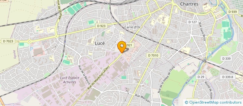 localisation de l'entreprise SARL A D P à LUCE