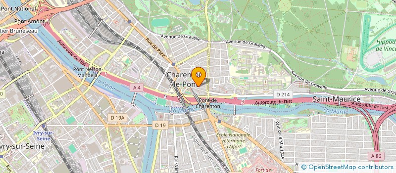 localisation de l'entreprise SARL A-DR  CHARENTON LE PONT