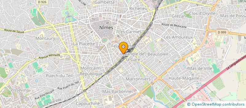 localisation de l'entreprise SARL A ET M BANDAGES à NIMES