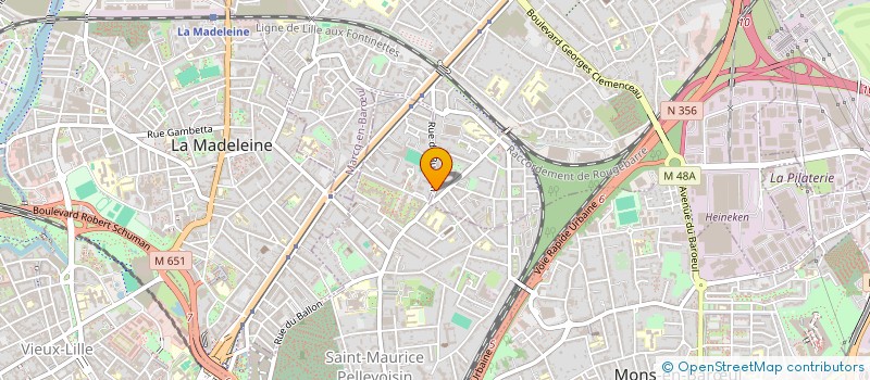 localisation de l'entreprise SARL A.F.A CONTACT (GROUPE A.F.A) à MARCQ-EN-BARŒUL