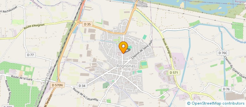 localisation de l'entreprise SARL A.F. SERVICES à ROGNONAS