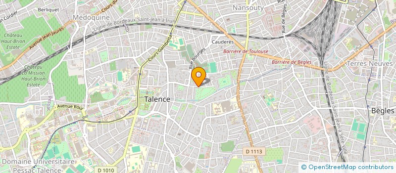 localisation de l'entreprise SARL A.FONCIER  TALENCE