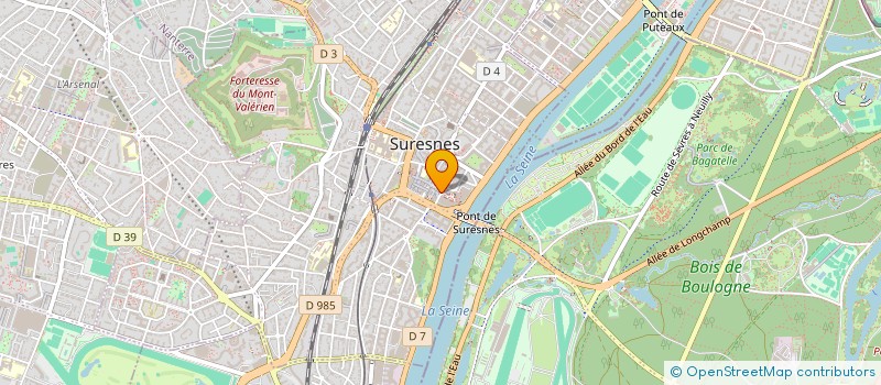 localisation de l'entreprise SARL A.G.L.M. à SURESNES