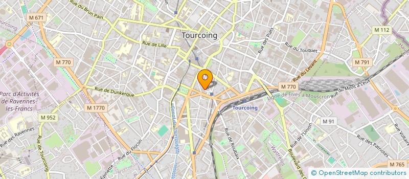 localisation de l'entreprise SARL A I M P  TOURCOING