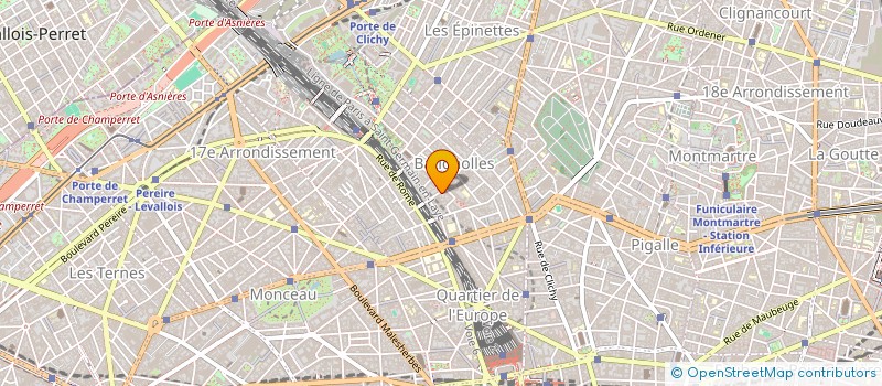 localisation de l'entreprise SARL A.K.BOIS à PARIS