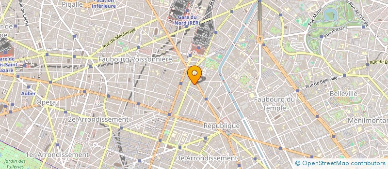 localisation de l'entreprise SARL A.K.M  PARIS