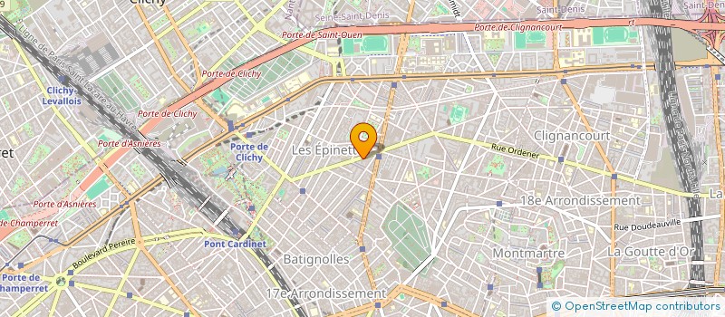 localisation de l'entreprise SARL A LA LEGENDE DE SAINT MENOUX  PARIS