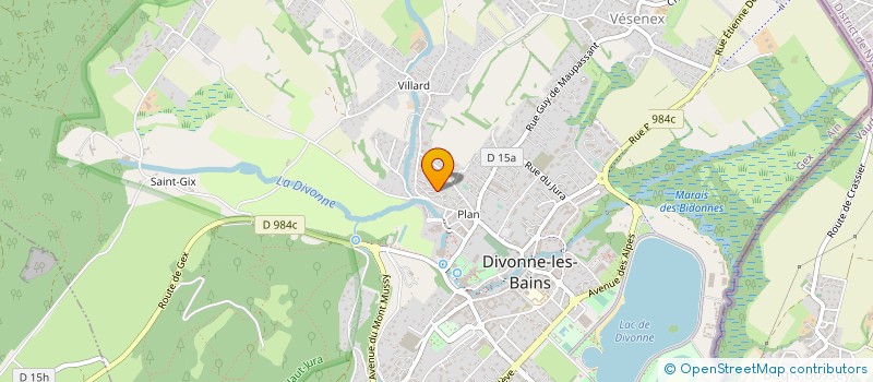 localisation de l'entreprise SARL A LA PERLE D'ASIE à DIVONNE-LES-BAINS