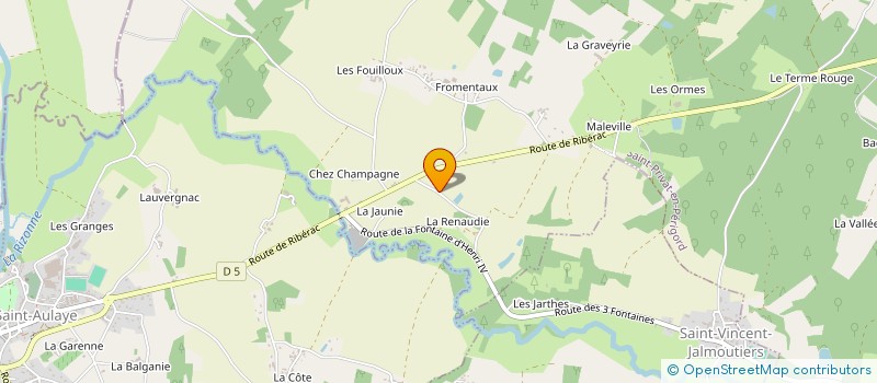 localisation de l'entreprise SARL A LA POINTE LIMITED à SAINT PRIVAT EN PERIGORD