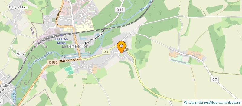 localisation de l'entreprise SARL A LOCATION CURAGE TERRASSEMENT  LA FERTE-MILON