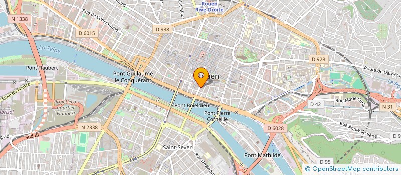 localisation de l'entreprise SARL A.LOGICIEL  ROUEN