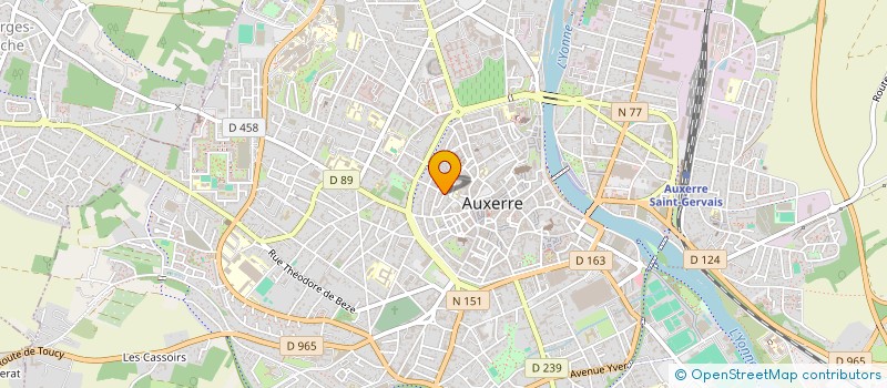 localisation de l'entreprise SARL A. LOPES ET FILS à AUXERRE