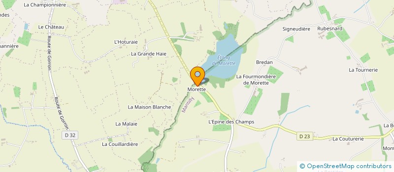localisation de l'entreprise SARL A.M.A.F. à MANTILLY
