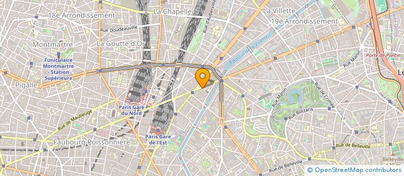 localisation de l'entreprise SARL A.M.I. AGENCY  PARIS