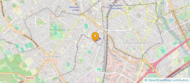 localisation de l'entreprise SARL A M K à MONTPELLIER