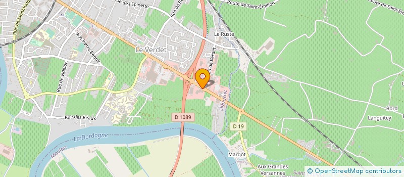 localisation de l'entreprise SARL A.N.C.A à LIBOURNE